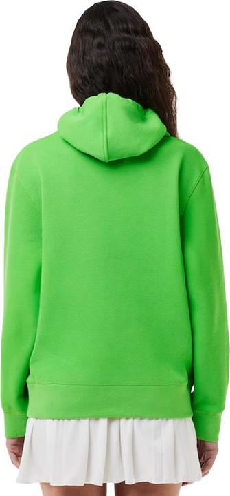 Actual product image Lacoste Womens/Ladies Double-Face Cotton Pique Relaxed Fit Hoodie (32 D)