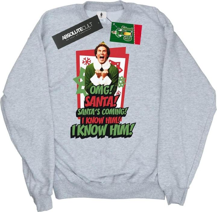 Immagine prodotto Elf OMG Santa Felpa Uomo (L)
