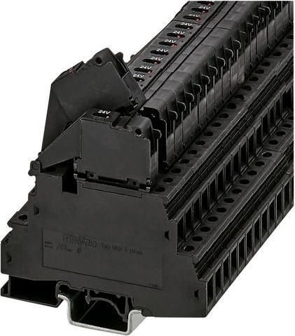 Produktbild Phoenix Contact Sicherungsklemme UKK 5-HESILED 24 (5X20) Schwarz 50 St.