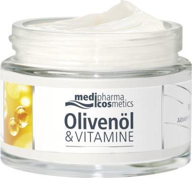 Produktbild Medipharma cosmetics Olivenöl & Vitamine Vitalisierende Aufbaupflege mit LSF, 50 ml Creme (50 ml)