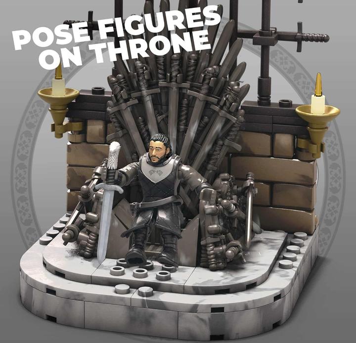 Actual product image Mega Construx GOT Der eiserne Thron