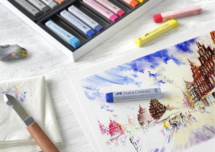 Produktbild Faber-Castell Softpastellkreide (Mehrfarbig, 24 x)