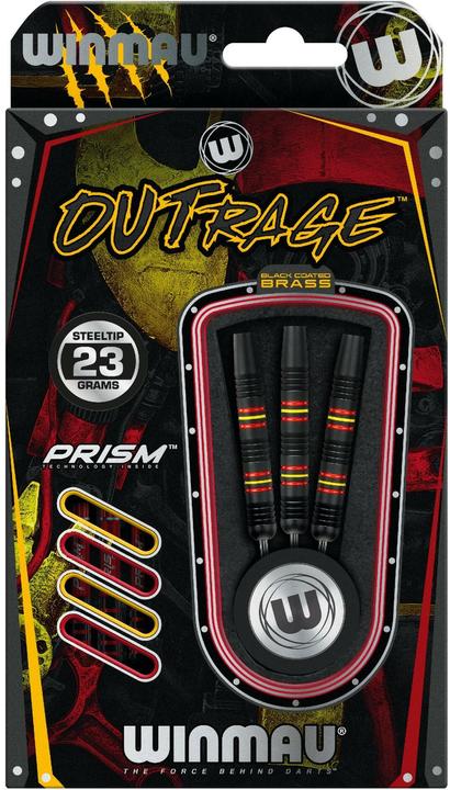 Produktbild Winmau Steel Tip Outrage Brass (23 g)