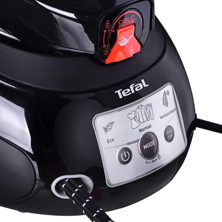 Actual product image Tefal SV806 1.8 L Durilium AirGlide Autoclean soleplate Black, Silver (2800 W, 450 g/min)