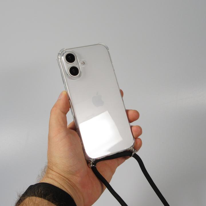 Image du produit PhoneLook Coque Gel transparent avec lacet (Apple iPhone 16)