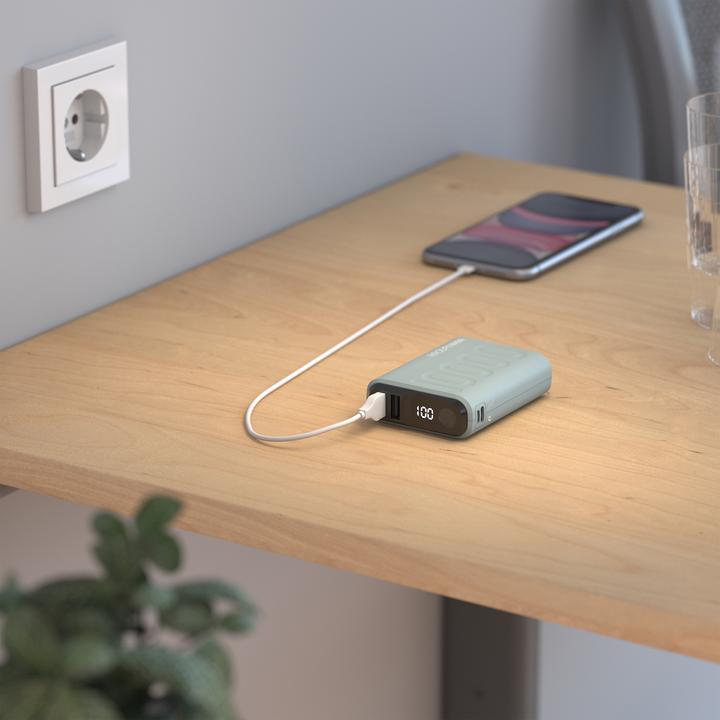 Produktbild RealPower Powerbank PB-10000 PD Nutopia (10000 mAh, 18 W, 37 Wh)