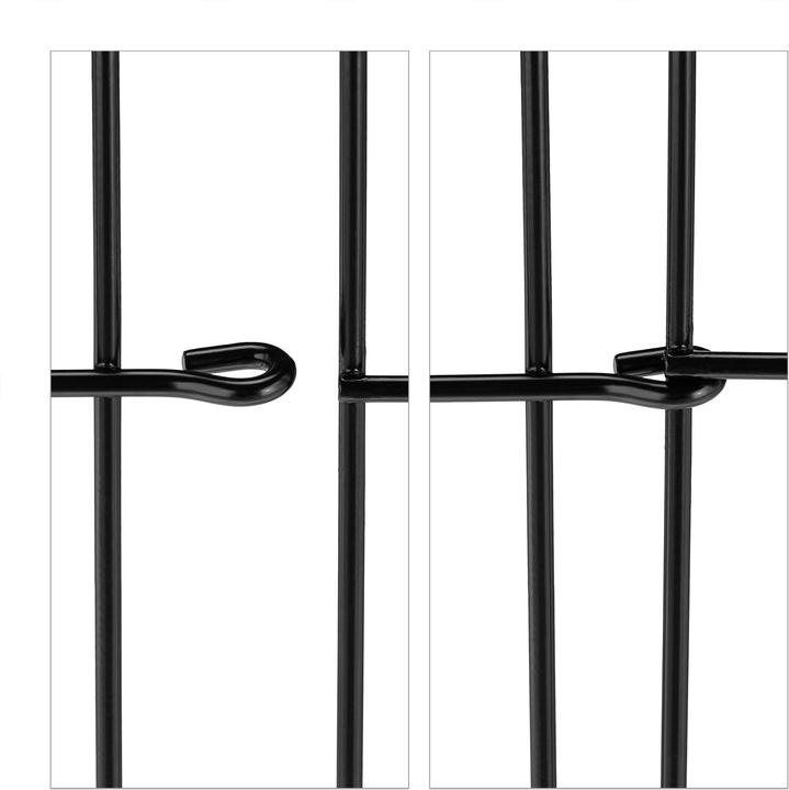 Actual product image Relaxdays 4x bed fence (43.50 cm)