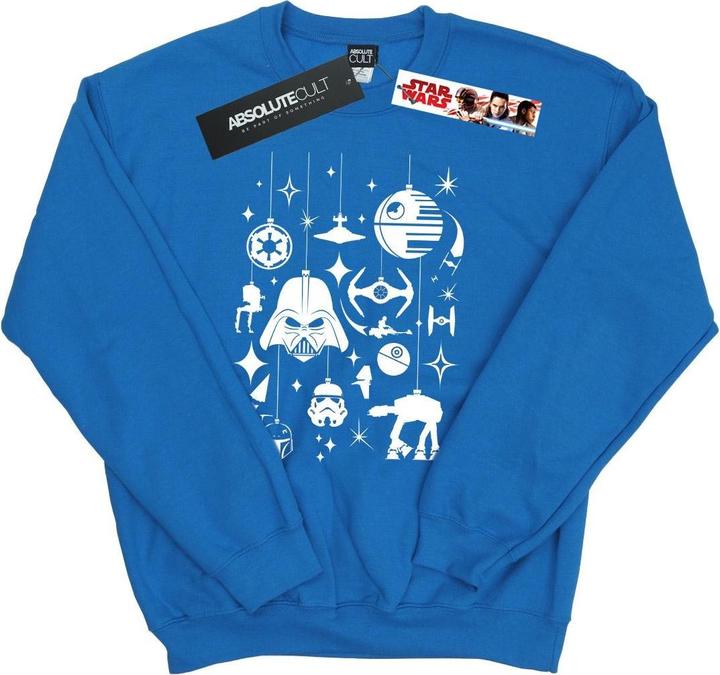 Star Wars Christmas Decorations Sweatshirt (XL)