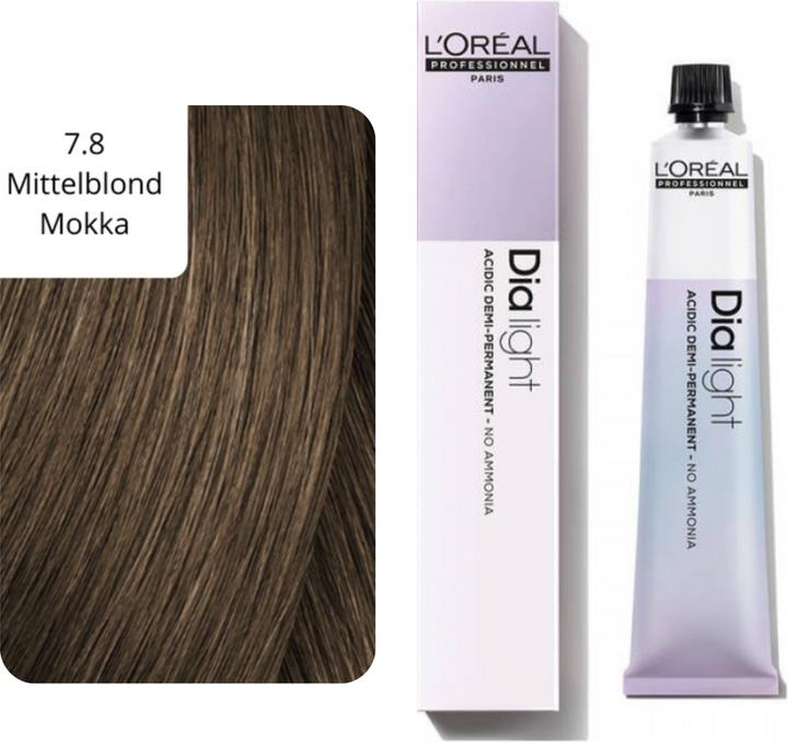Actual product image L'Oréal Professionnel Slide Light (7.8 Medium blonde mocha)