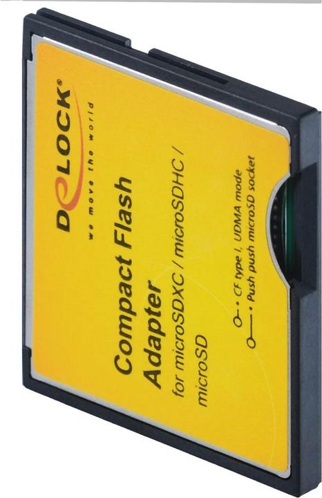 Image du produit Delock Adaptateur pour Compact Flash