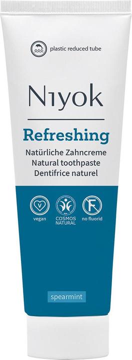 Produktbild Niyok Natürliche Zahncreme Refreshing Spearmint (75 ml)