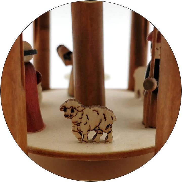 Actual product image Dekohelden24 Wooden pyramid