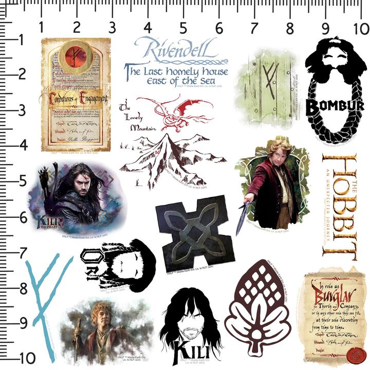 Actual product image Universal Textiles Deluxe Assorted Designs Stickers (Pack of 50)