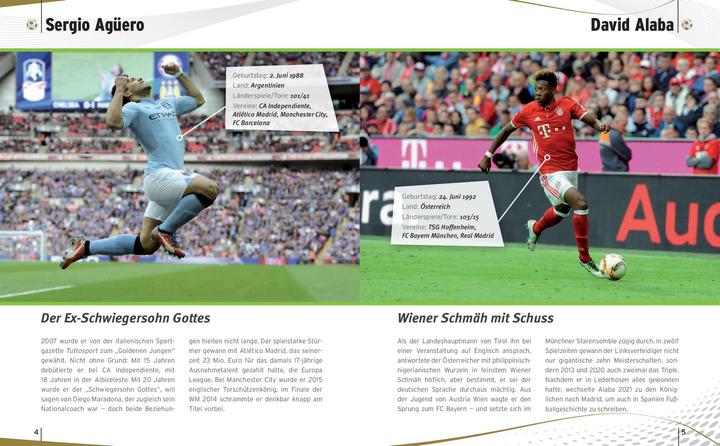 Immagine prodotto 100 Top-Fussballer - Die besten Spieler des 21. Jahrhunderts (Tedesco, Jens Dreisbach, 2024)