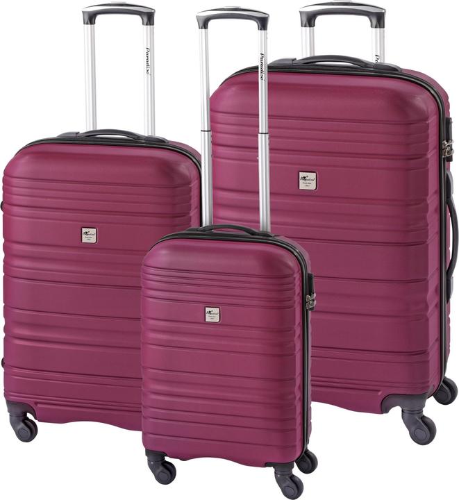 Produktbild Check.In Santiago - 3er Trolleyset Beere (194 l, XL (ab 115l))