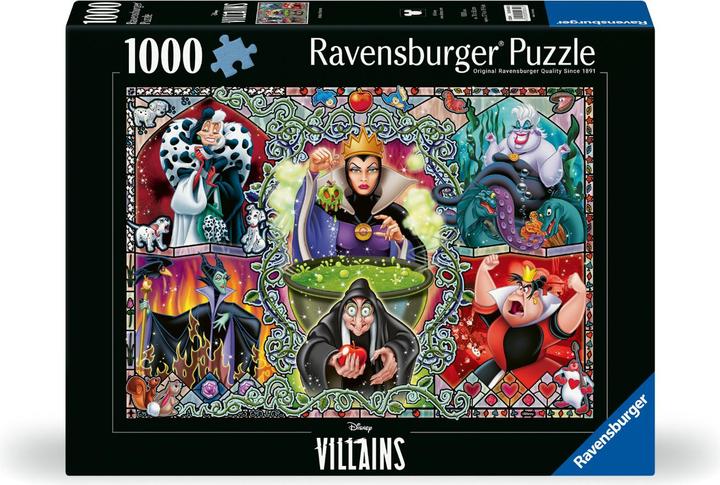 Immagine prodotto Ravensburger Puzzle da 1000 Pezzi - Le Cattive Disney (1000 pezzi)