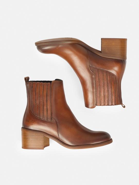 Image du produit Felmini MIRA D947 Bottine élégante à talon bas, fabriquée en cuir souple. Ces élégantes s (40)