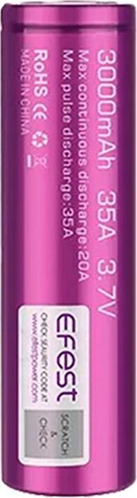 Produktbild Efest 18650 3000mah 35A (1 Stk., 18650, 3000 mAh)
