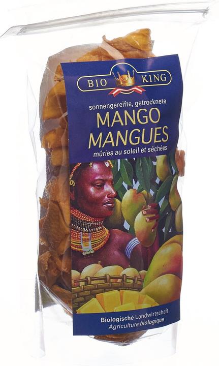 Image du produit Bio King MANGO séchée mûrie au soleil Ebivital (100 g)