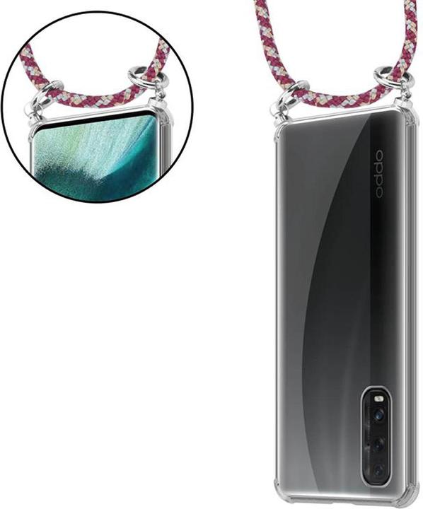 Produktbild Cadorabo TPU Handy Kette SILBER Cover