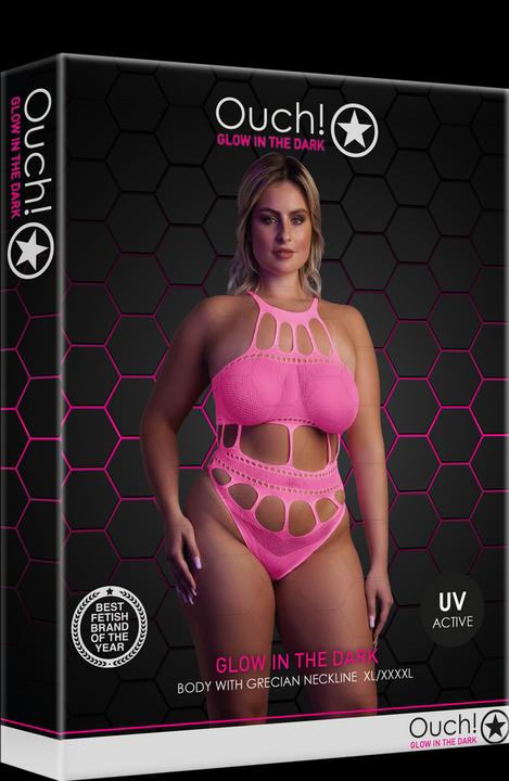Actual product image Ouch! Body with Grecian Neckline - XL/XXXXL (XL, XXL, 3XL)