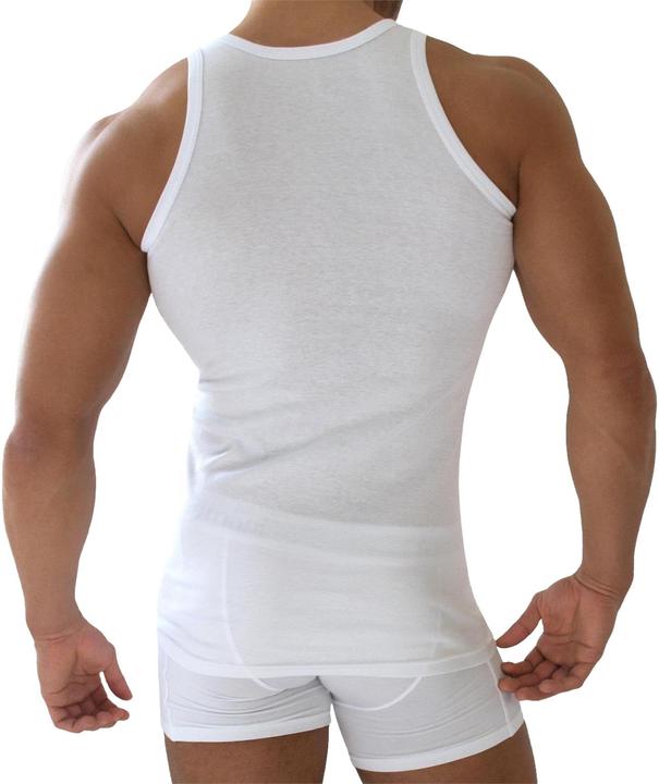 Image du produit Normani 5 pièces maillot de corps homme fines côtes blanc (4XL)