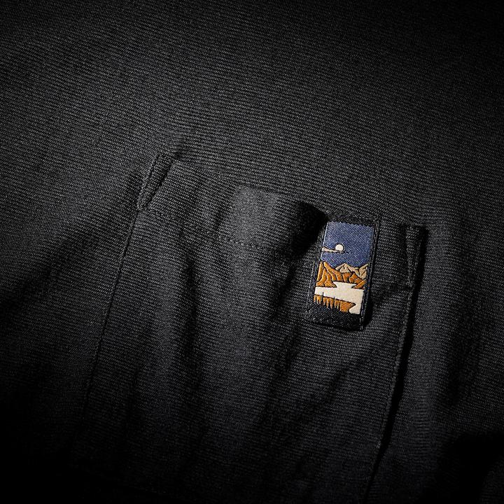 Image du produit Simond T-shirt manches courtes 100 % laine mérinos homme, Merino 100% noir (XL)