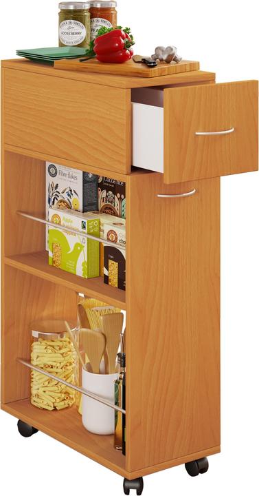 Immagine prodotto VCM Carrello da cucina in nicchia Tusal con cassetto
