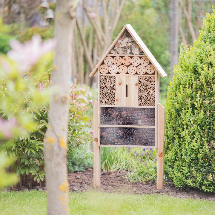 Actual product image Relaxdays Insect hotel (Ladybirds, Lacewings, Bee, Wild bees, Butterflies)