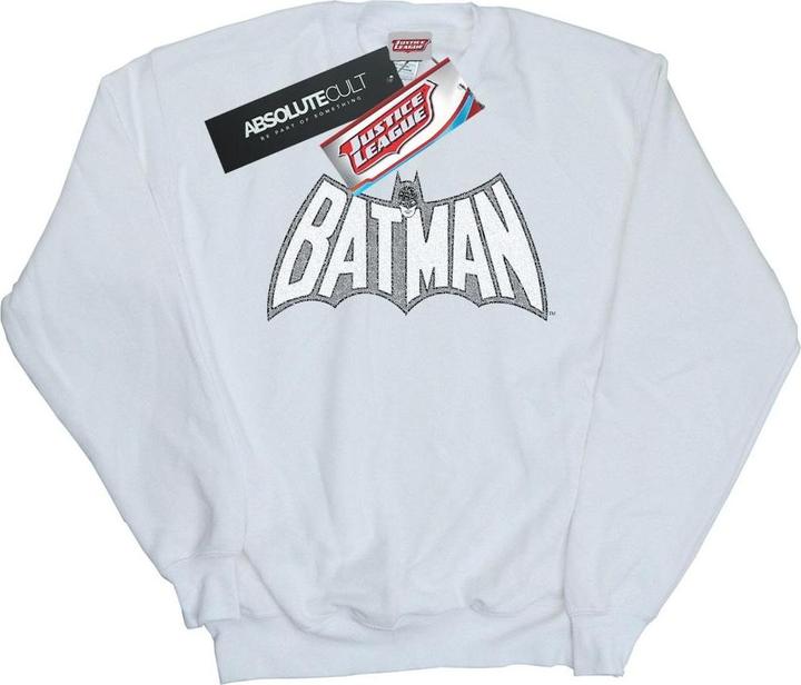 Image du produit - Sweat BATMAN RETRO CRACKLE LOGO - Garçon (140, 146)