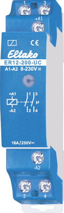 Actual product image Eltako Switching relay. 2 NO contact potential free 16A/250V AC