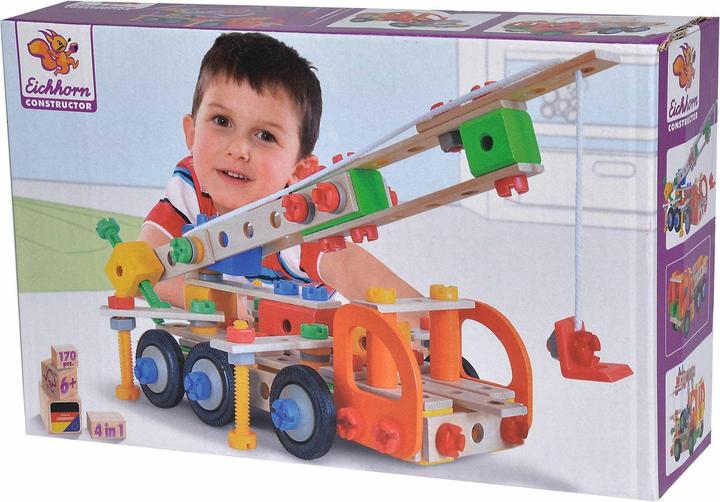 Immagine prodotto Eichhorn Costruttore 4 in1 Kraanwagen