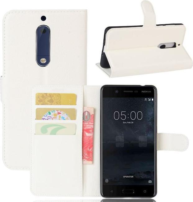 Produktbild MU Classic Litchi Leder Hülle (Nokia 5)