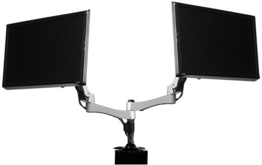 Actual product image Silverstone ARM Two Monitor Table Mount (Table, 24")