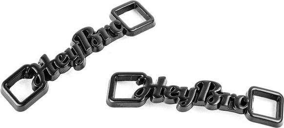Produktbild LaceGodZ 1 Paar "Hey Bro" Schnürsenkel Clips (3.76 cm)