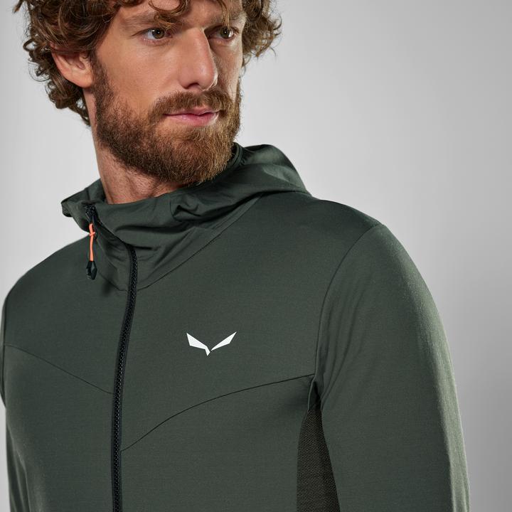 Immagine prodotto Salewa Giacca con cappuccio Puez Merino Durastretch (L, W50/L30)