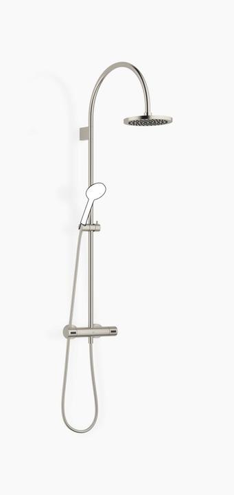 Dornbracht Showerpipe mit Brause-Thermostat, ohne Handbrause, Ausladung Standbrause 420 mm