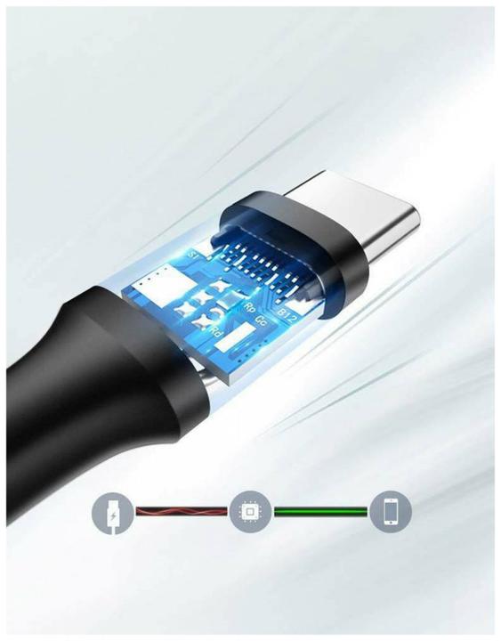 Image du produit Ugreen Câble de données USB-A 2.0 vers USB-C (1 m, USB 2.0)