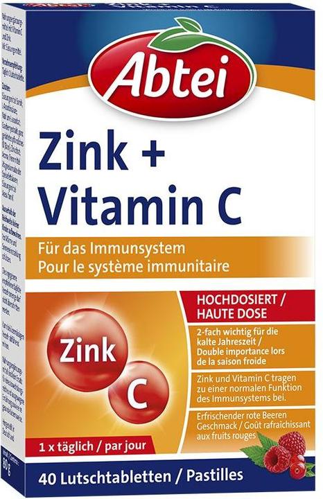 Produktbild Interdelta Zink + C Lutschtabl (40 Stück, Tabletten, 113 g)