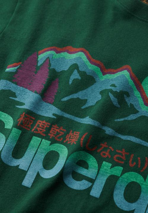 Actual product image Superdry t-hirt uperdry cl great outdoor graphic (S)
