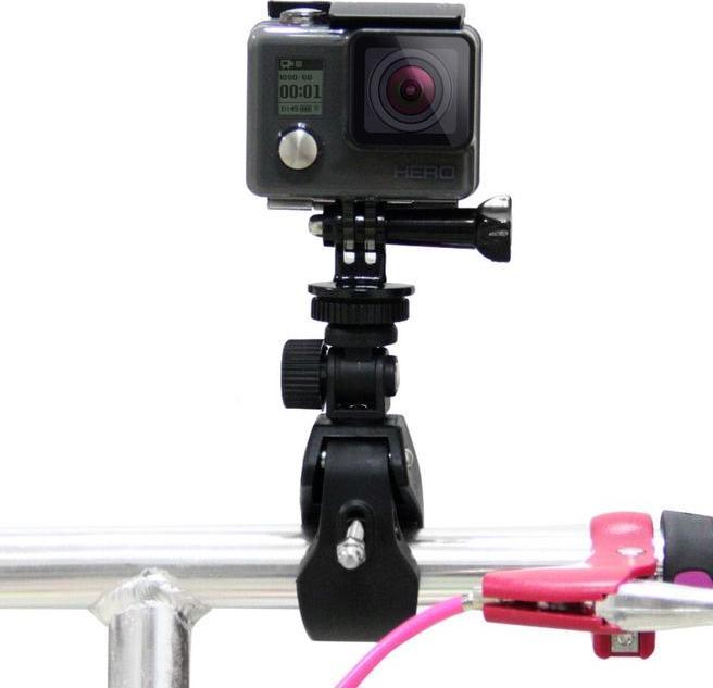 Image du produit Puluz Support vélo-moto GoPro - noir (Héros 6, Héros 7, Héros 8, Héros 9, Hero 10, Hero 11)