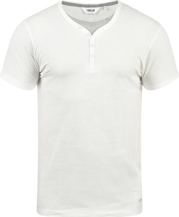 Image du produit Solid Dorian T-shirt À Manches Courtes Pour Homme Avec Col Grandad (L)