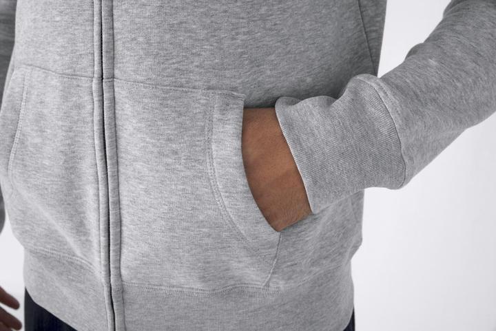 Produktbild B&C Kapuzenpullover Durchgehender Reissverschluss (XS)
