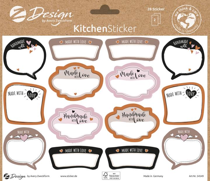 Avery Kitchen Sticker