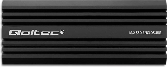 Produktbild Qoltec Obudowa | kieszeń NV2270 na dysk M.2 SSD SATA | NGFF | PCIe | USB-C (M.2)