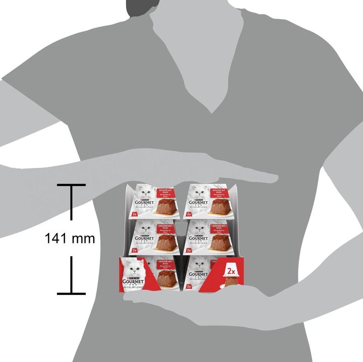 Produktbild Gourmet Mousse mit Rind (Adult, 2 Stk., 114 g)