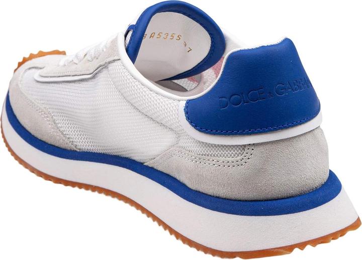 Produktbild Dolce & Gabbana cushion sneakers in mixed materials white and red color (42)