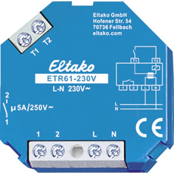 Produktbild Eltako Trennrelais 230 V, 1 Schliesser (Rolladenaktor)