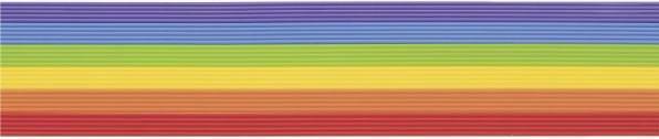 Actual product image Knorr Prandell Wax strips "Rainbow", approx. 20 x 0.1 cm, 30 pieces