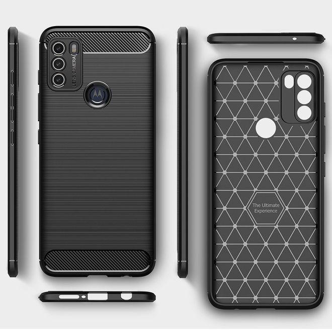 Image du produit MU Style Série Softcase TPU en fibre de carbone (Motorola Moto G50)